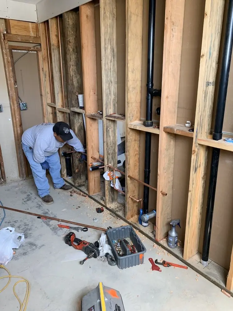 Commercial rough-in plumbing for Commercial Plumbing in Upper Montclair